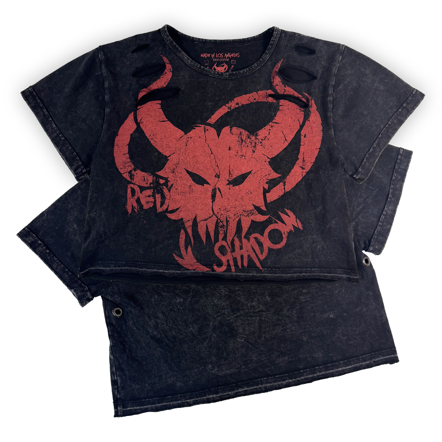 Mineral Black Crop Top (RS Logo)