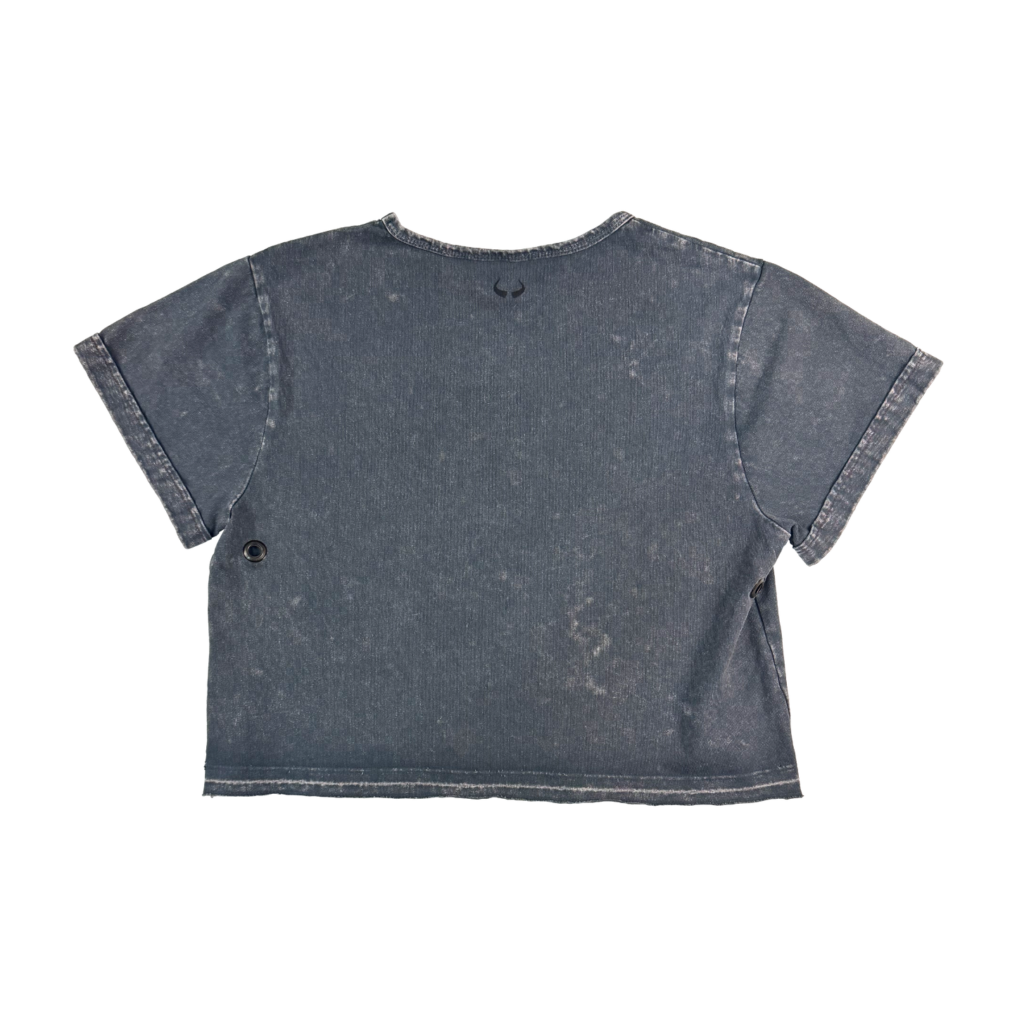 Dead Lovers Mineral Silver Crop Top