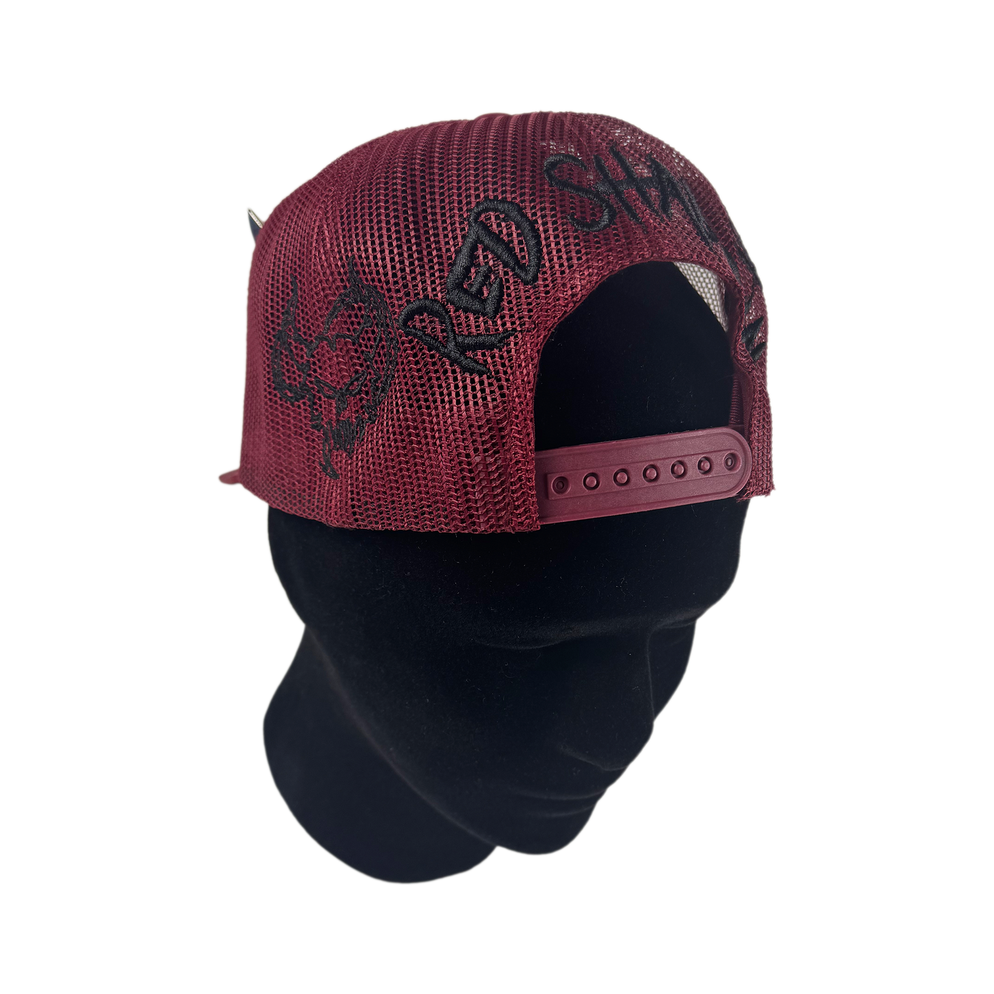 Burgundy Cap w/ Black Thread