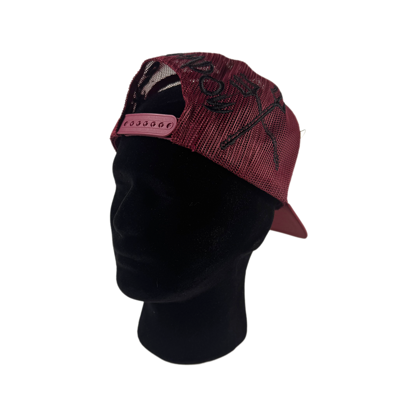 Burgundy Cap w/ Black Thread