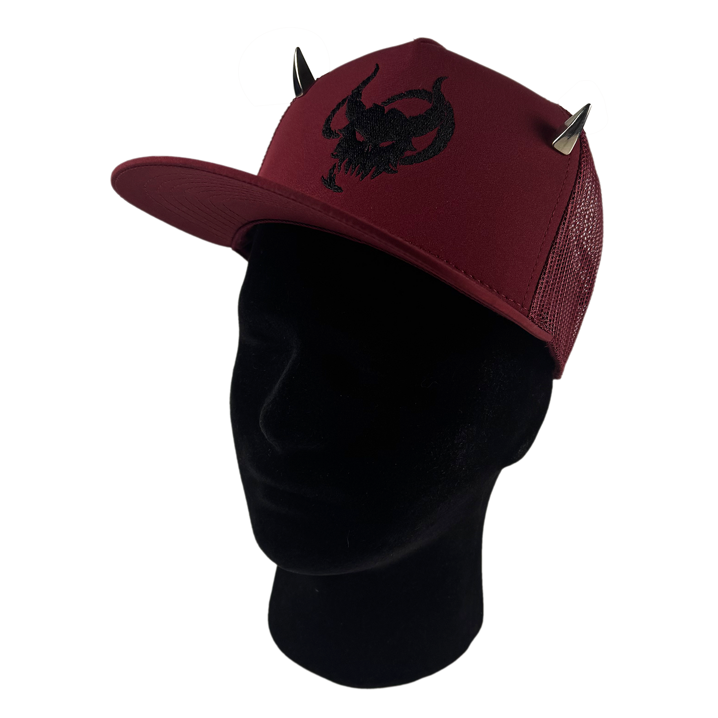 Burgundy Cap w/ Black Thread