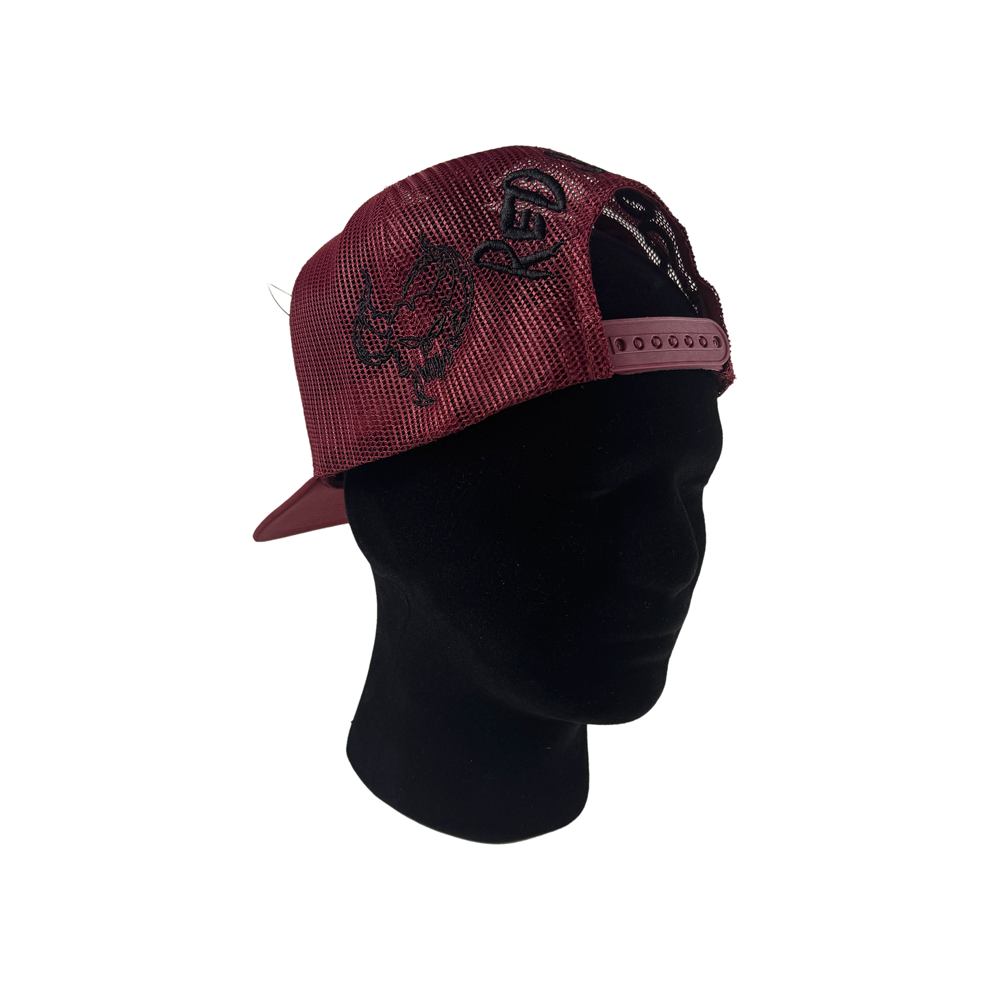 Burgundy Cap w/ Black Thread