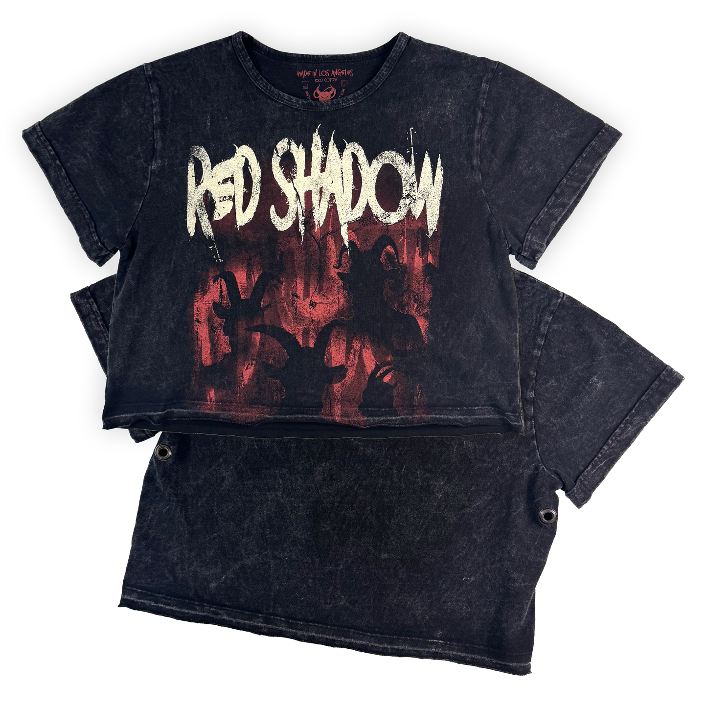 Silhouette Mineral Black Crop Top